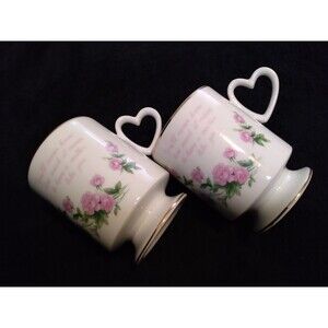 2 Lefton China "Mother" Mugs/Tea Cups